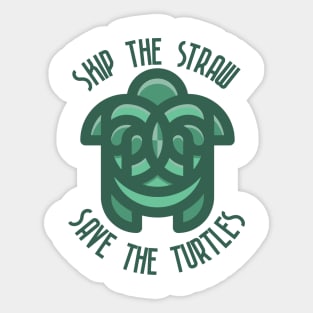 Save the Turtles Sticker